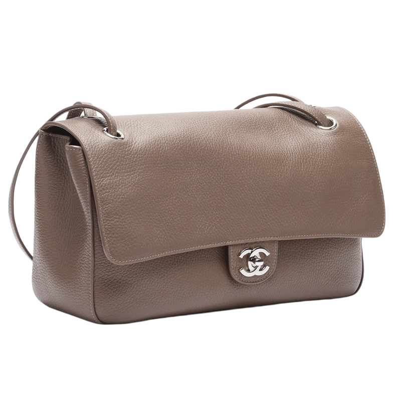 Chanel Maxi Flapbag Light Brown2 - kickbulk.cc