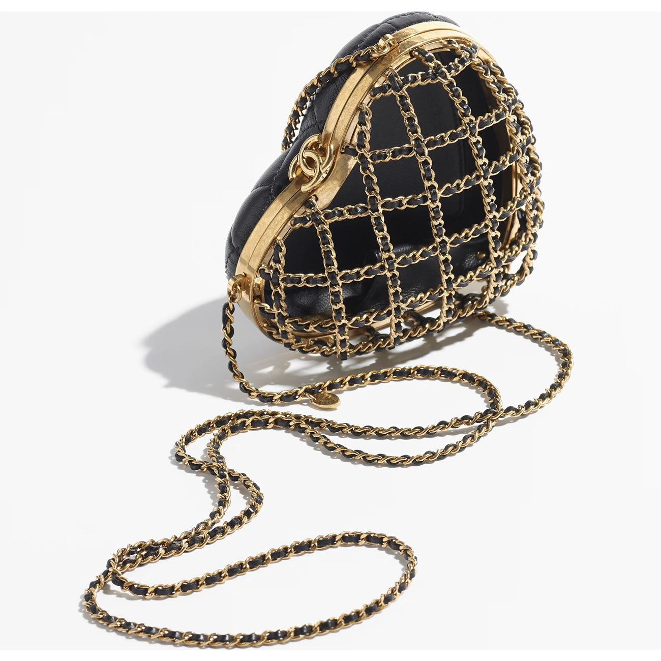 Chanel Heart Minaudiere Small Bag 6 - kickbulk.cc