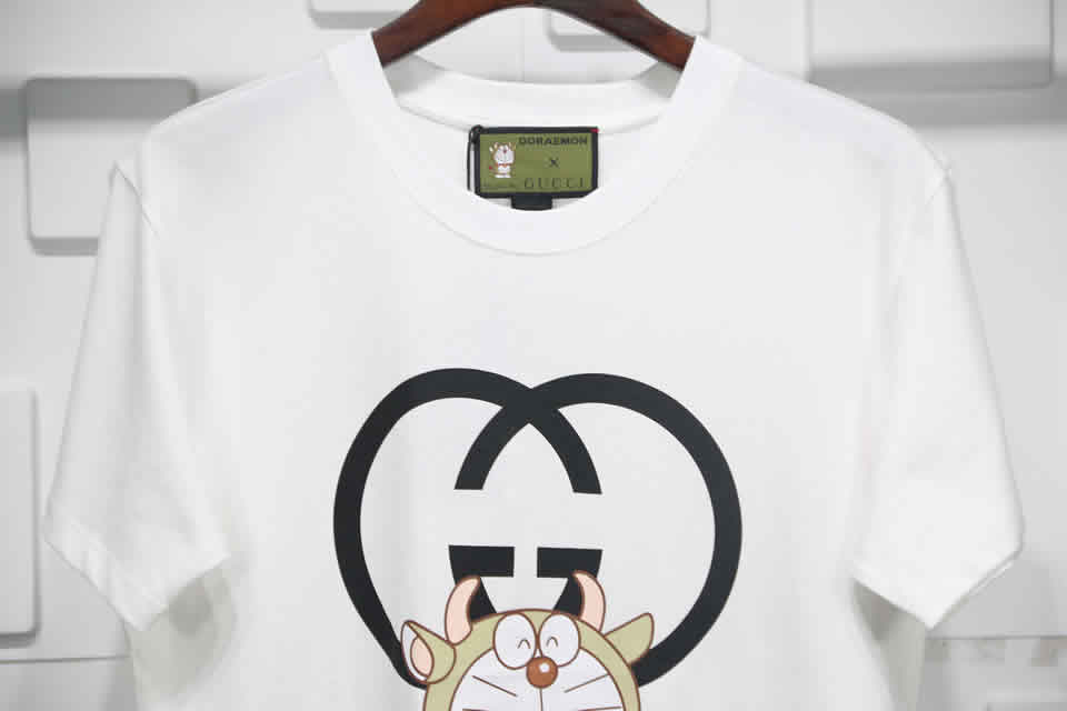 Gucci Doraemon T Shirt Printing Pure Cotton 5 - kickbulk.cc