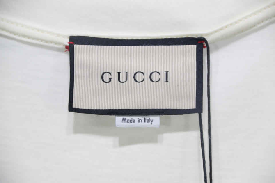 Gucci Black White Crossbar T Shirt Printing Pure Cotton 17 - kickbulk.cc
