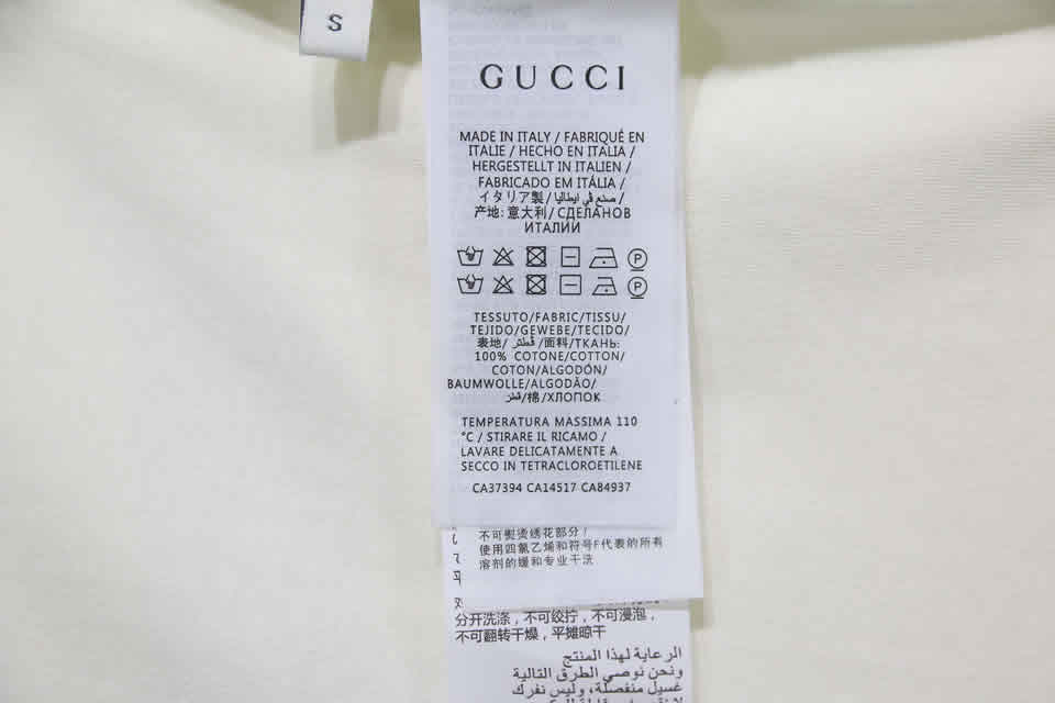 Gucci Black White Crossbar T Shirt Printing Pure Cotton 19 - kickbulk.cc