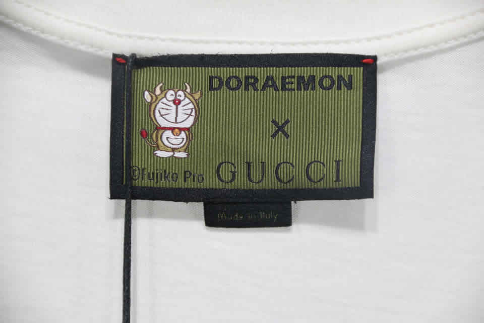 Gucci Doraemon T Shirt Embroidery Pure Cotton 10 - kickbulk.cc
