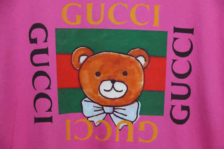 Gucci Teddy Bear T Shirt Embroidery Pure Cotton 13 - kickbulk.cc