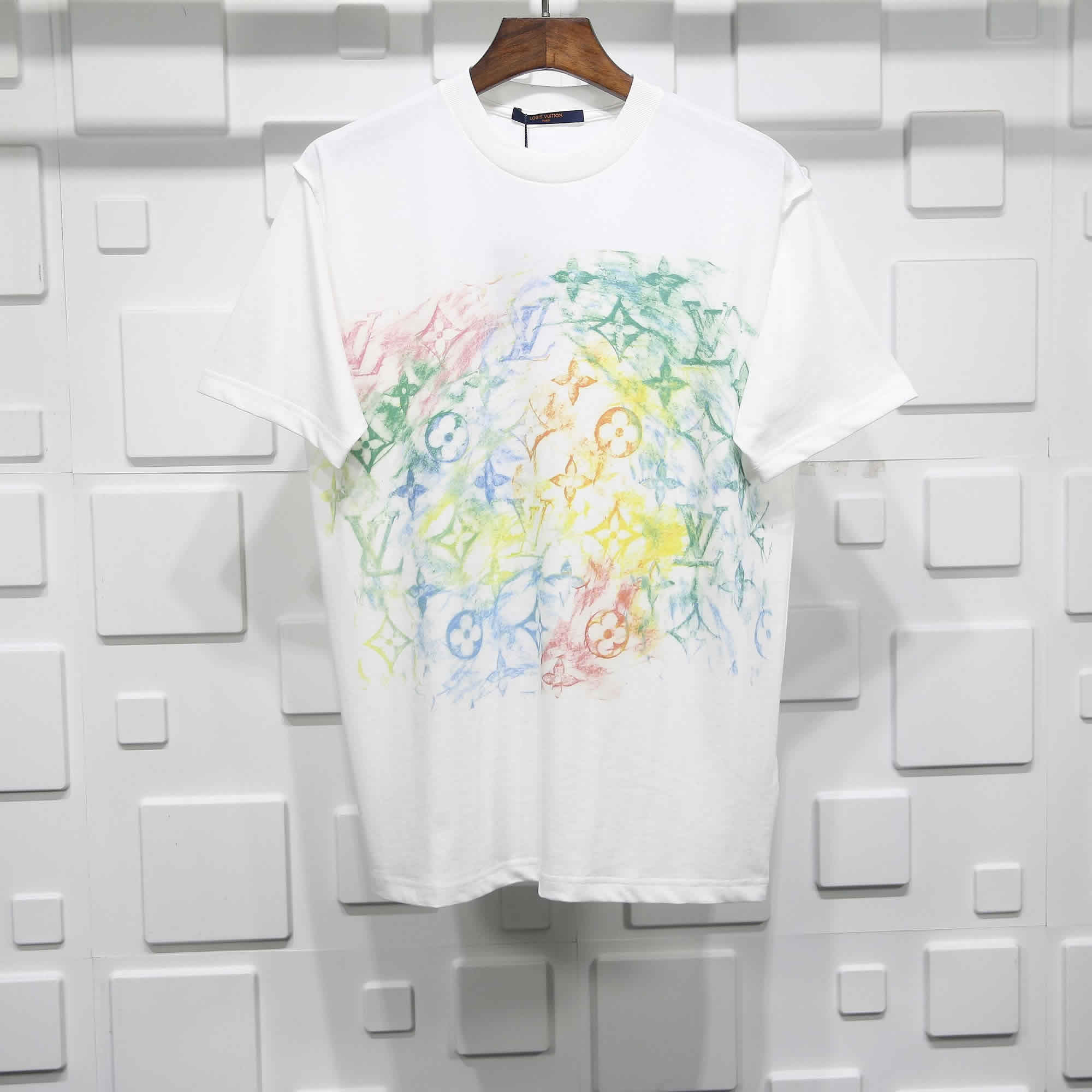 Louis Vuitton Crayon Doodle T Shirt 1 - kickbulk.cc