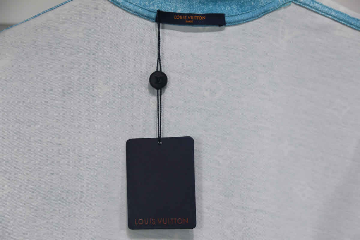 Louis Vuitton Blue White Gradient T Shirt Vccm07 13 - kickbulk.cc