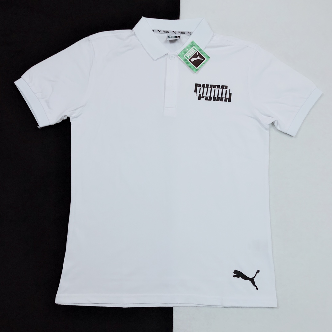 Puma T Shirt Mens Womens Pure Cotton Polo Ls0238178x90 3 - kickbulk.cc