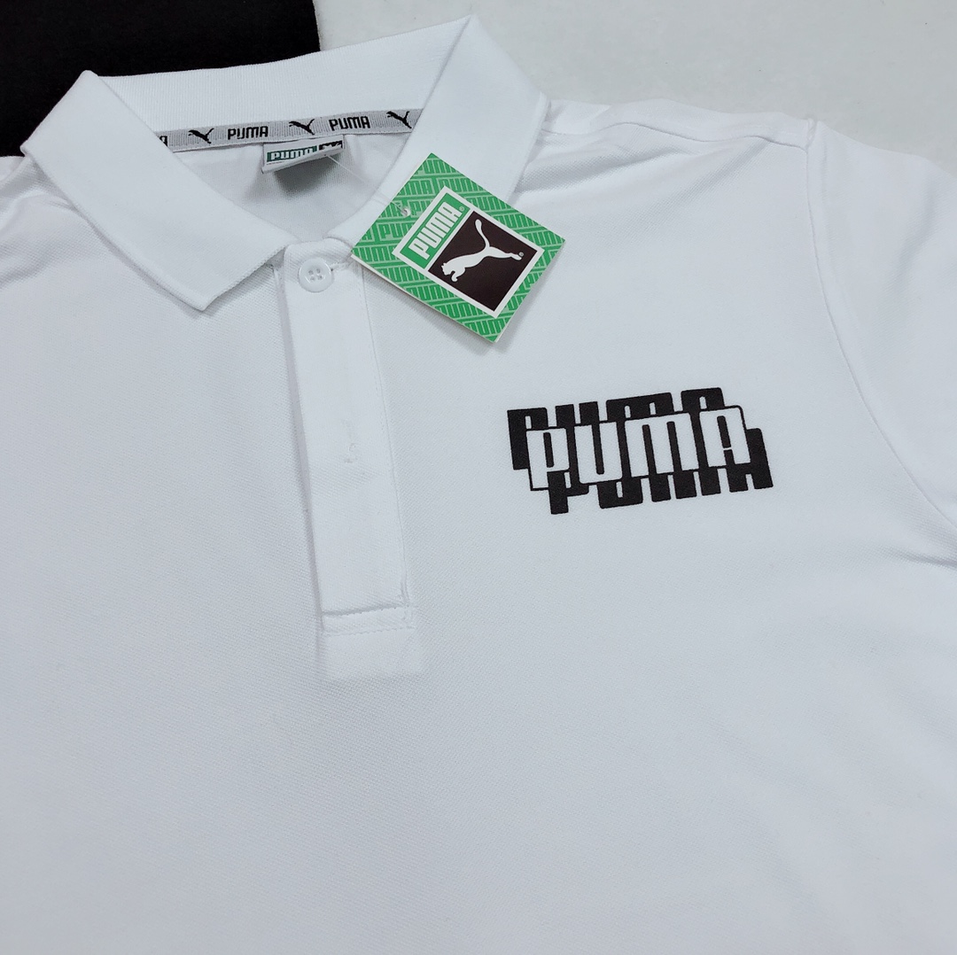 Puma T Shirt Mens Womens Pure Cotton Polo Ls0238178x90 4 - kickbulk.cc