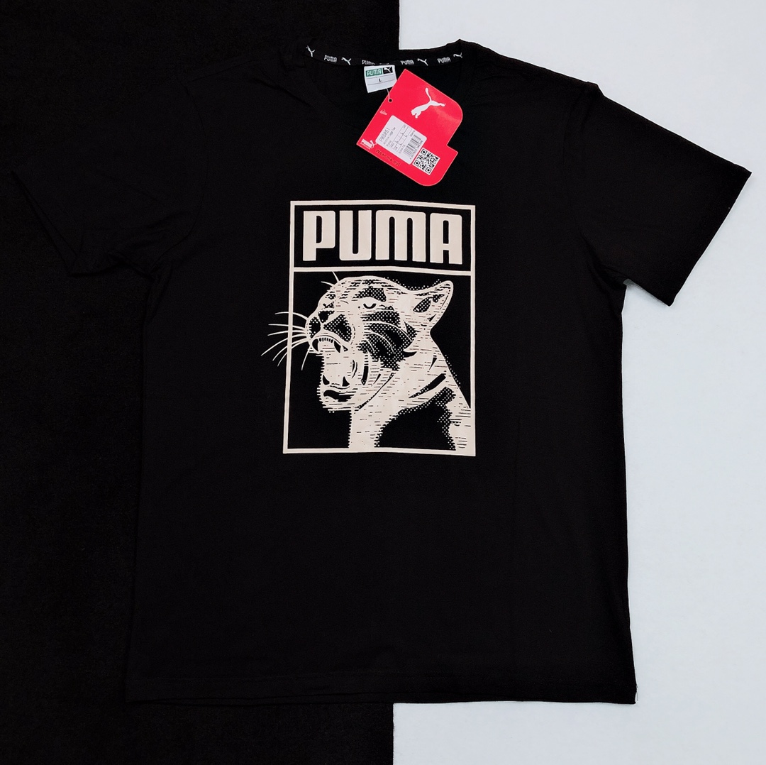 Puma Short Sleeve T Shirt Round Neck Pure Cotton Ls20612371x85 2 - kickbulk.cc