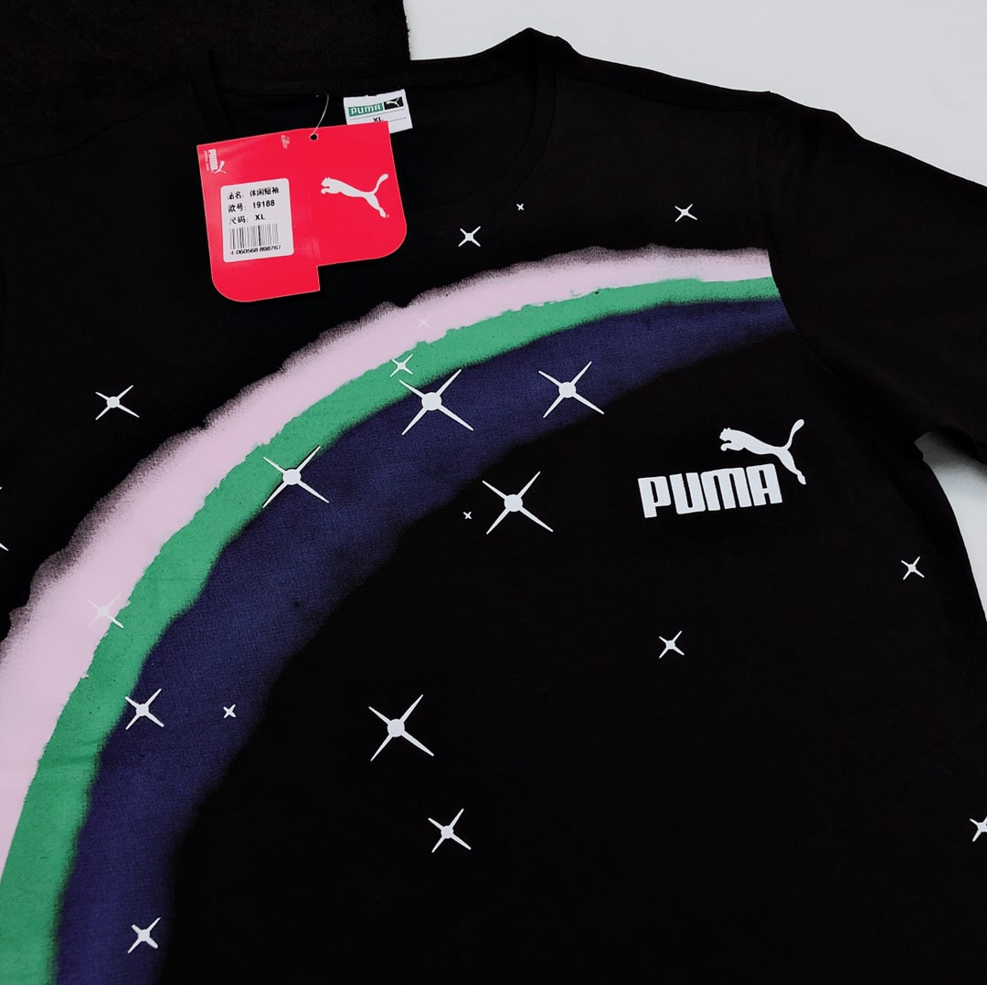 Puma T Shirt Couple Short Sleeve Round Neck Purecotton Ls321321x90 4 - kickbulk.cc