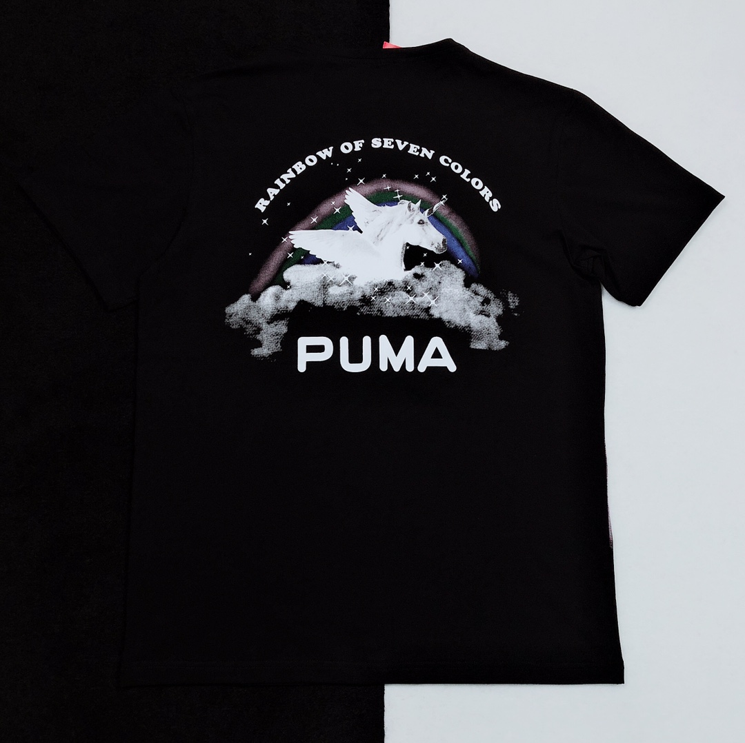 Puma T Shirt Couple Short Sleeve Round Neck Purecotton Ls321321x90 5 - kickbulk.cc