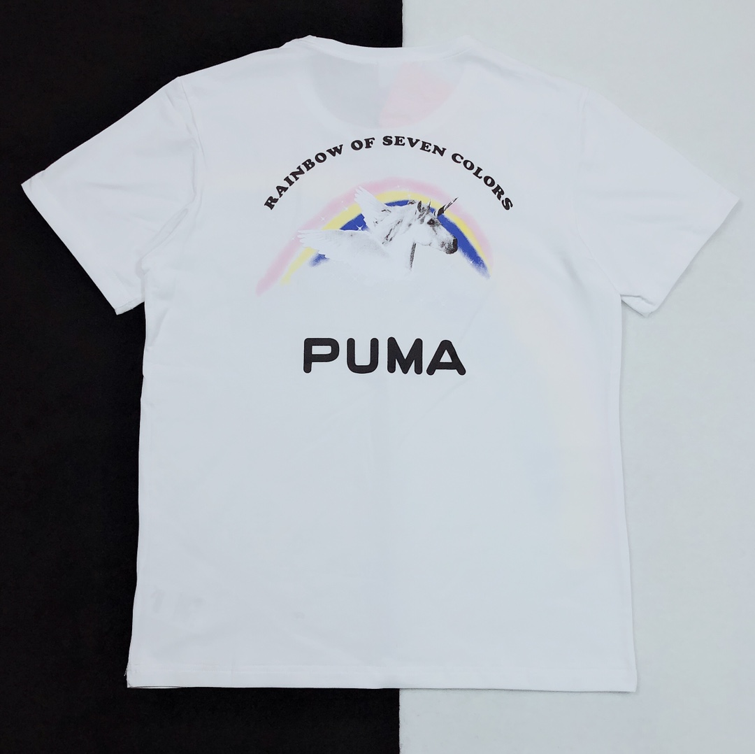 Puma T Shirt Couple Short Sleeve Round Neck Purecotton Ls321321x90 7 - kickbulk.cc