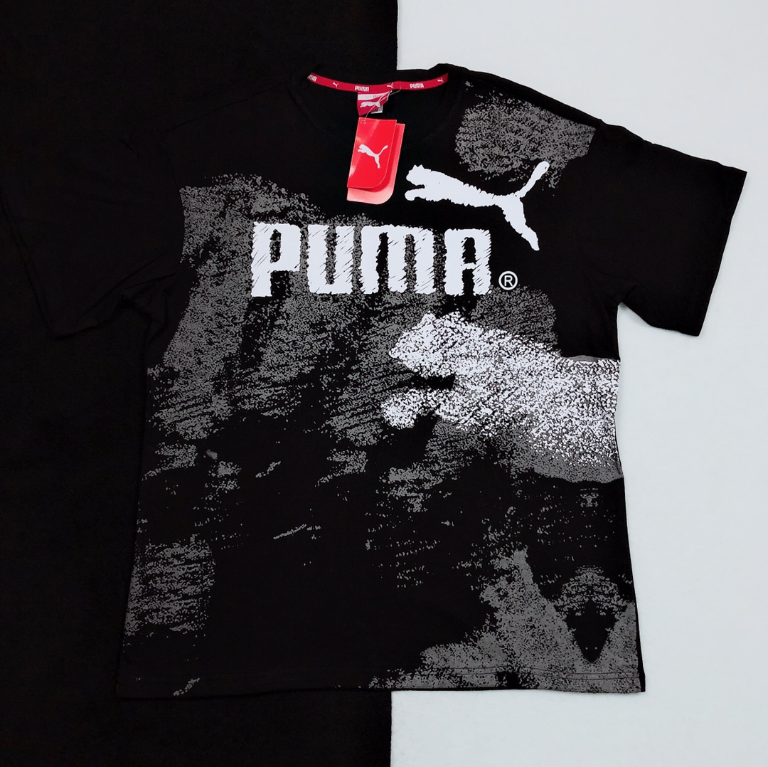 Puma Short Sleeve T Shirt Round Neck Pure Cotton Ls32321x85 7 - kickbulk.cc