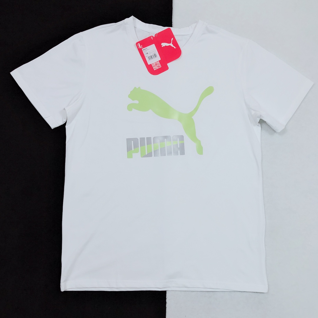 Puma T Shirt Mens Womens Pure Cotton Ls3232418x85 7 - kickbulk.cc