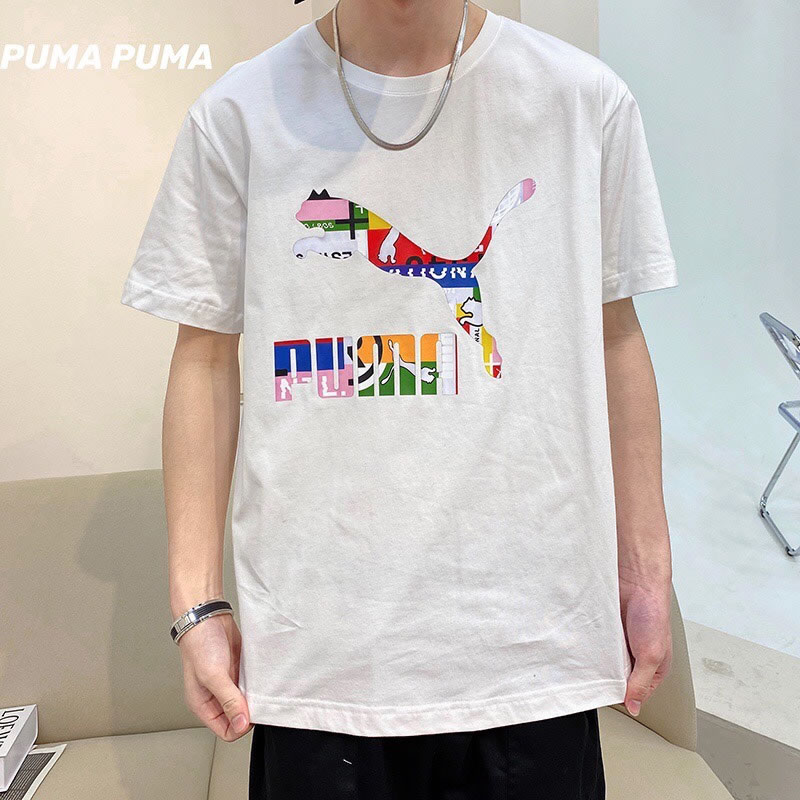 Puma Short Sleeve T Shirt Round Neck Pure Cotton Ls32541x85 4 - kickbulk.cc