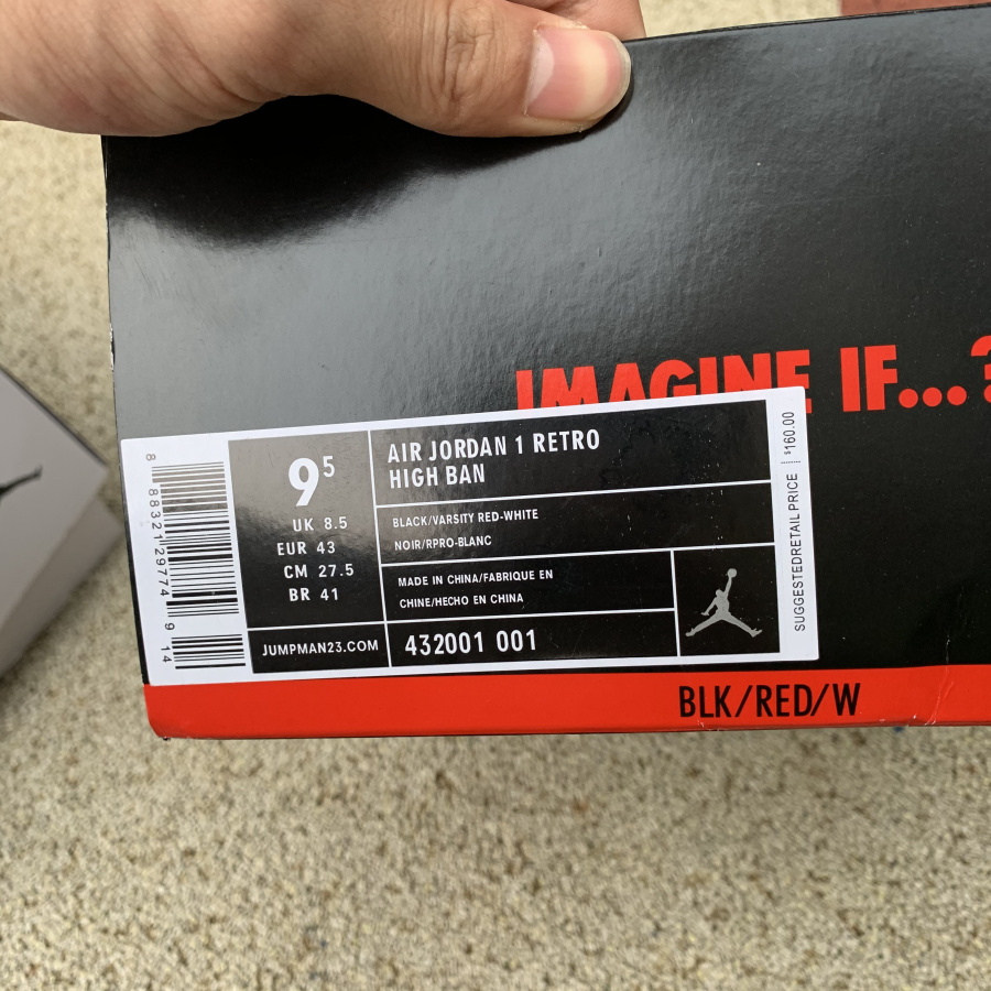 Nike Air Jordan 1 Banned Aj1 432001 001 17 - kickbulk.cc