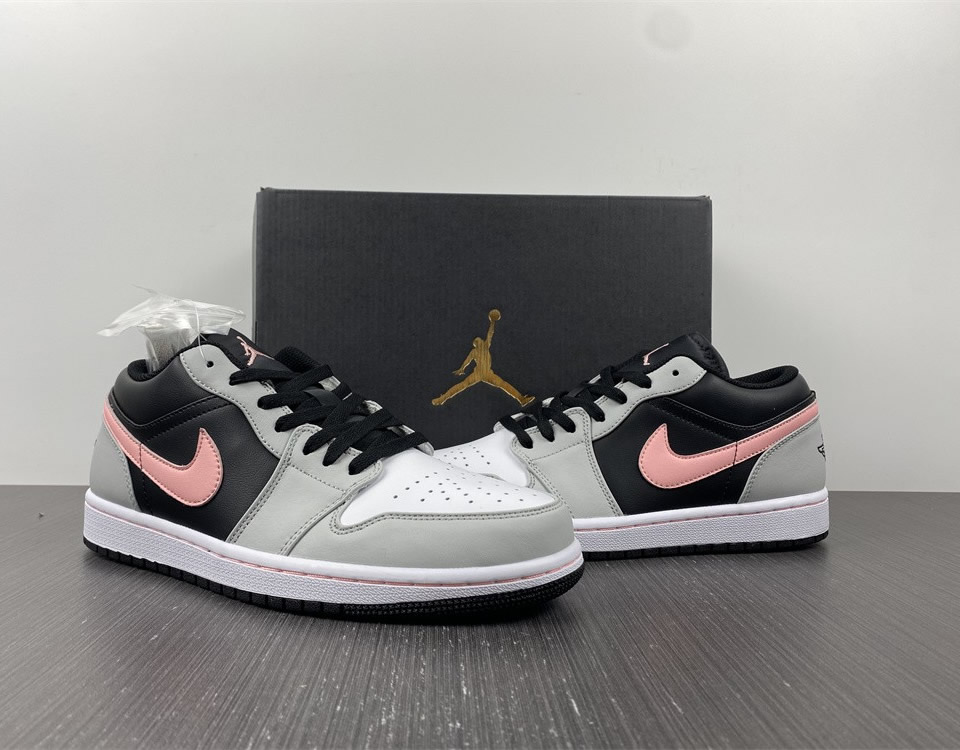 Air Jordan 1 Low Appears Black Grey Pink 553558 062 11 - kickbulk.cc