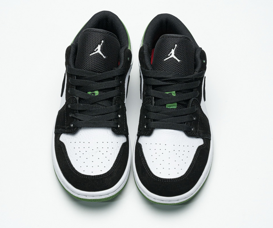 Nike Air Jordan 1 Low Mystic Green 553558 113 5 - kickbulk.cc