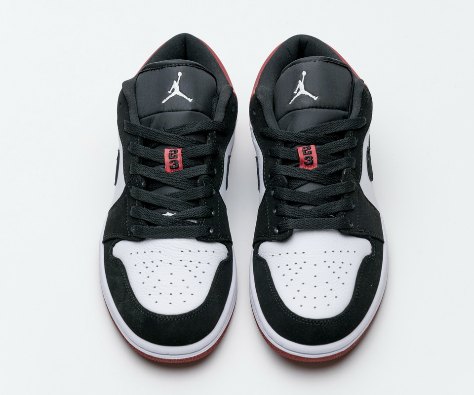 Nike Air Jordan 1 Low Black Toe 553558 116 2 - kickbulk.cc