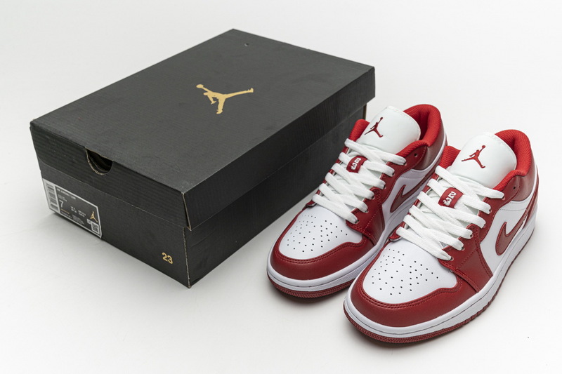 Kickbulk Nike Air Jordan 1 Low Sport Red 553558 611 5 - kickbulk.cc