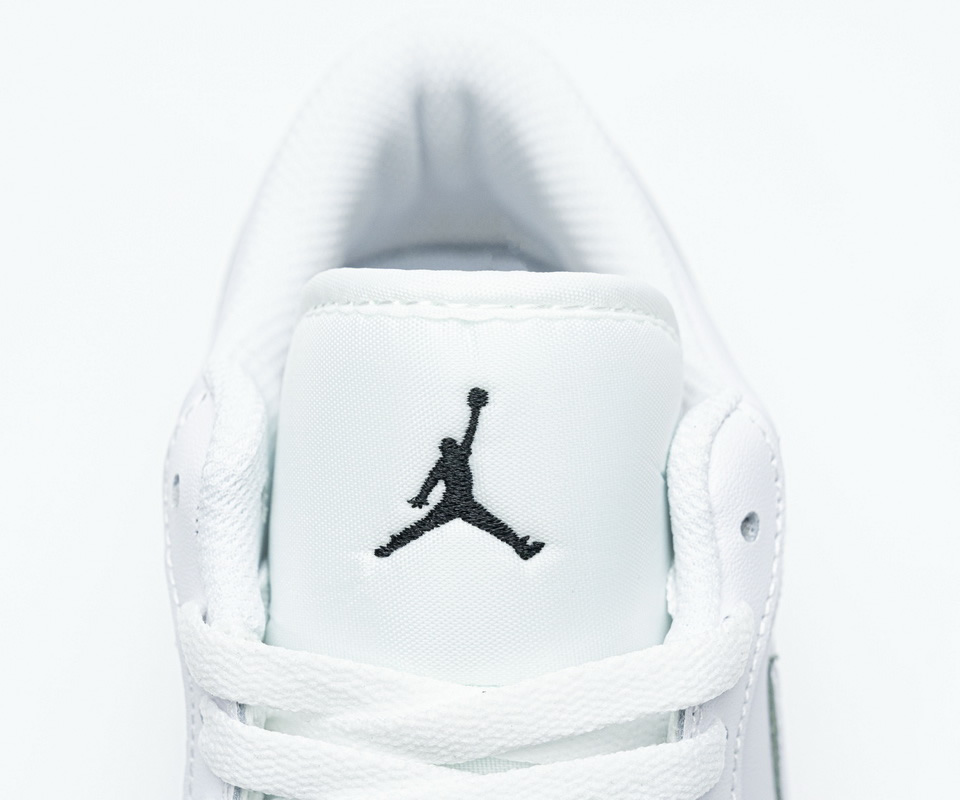 Nike Air Jordan 1 Low White Black 553560 101 9 - kickbulk.cc