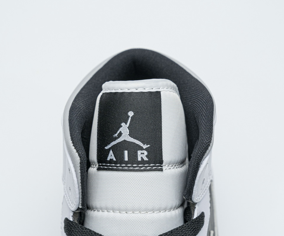 Nike Air Jordan 1 Mid White Shadow Black 554724 073 10 - kickbulk.cc