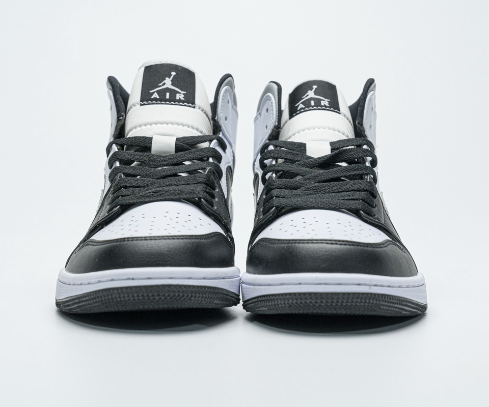 Nike Air Jordan 1 Mid White Shadow Black 554724 073 6 - kickbulk.cc