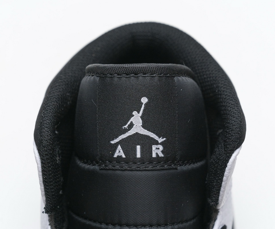 Nike Air Jordan 1 Mid Tuxedo 554724 113 12 - kickbulk.cc