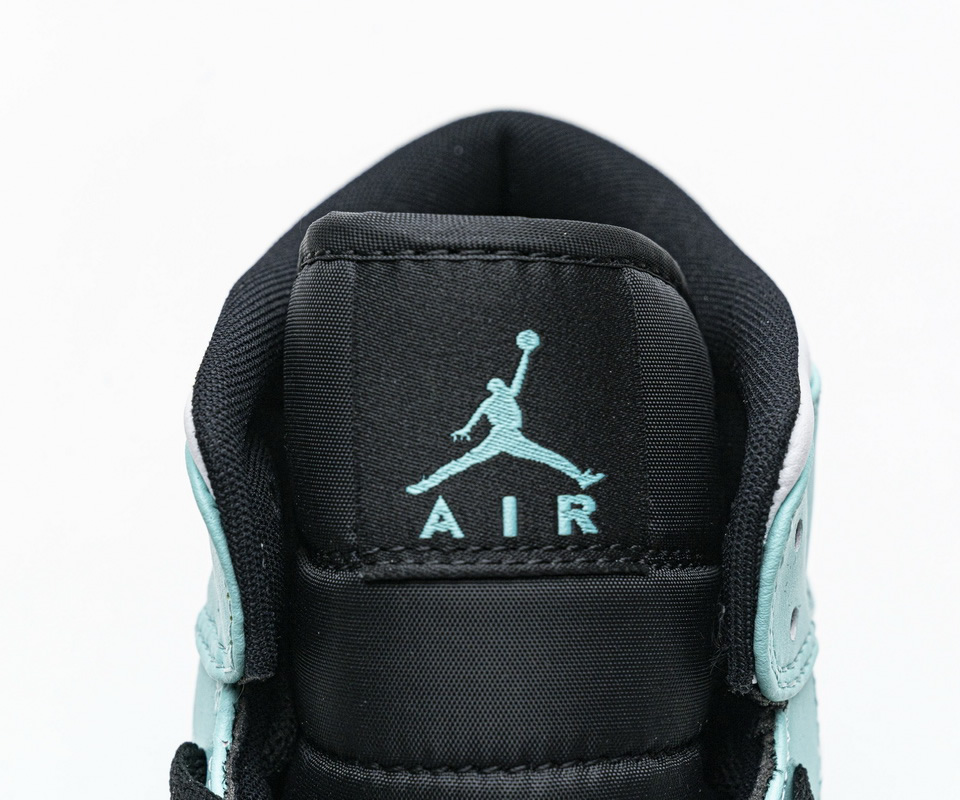 Nike Air Jordan 1 Mid Island Green 554724 132 10 - kickbulk.cc