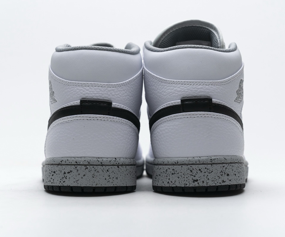 Nike Air Jordan 1 Mid Gs White Cement 554725 115 7 - kickbulk.cc