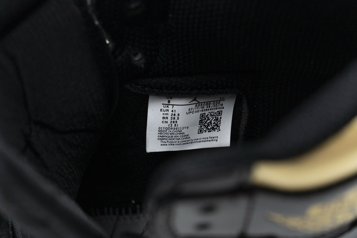 Air Jordan 1 High Og Black Gold Patent Leather New Release Date 555088 032 17 - kickbulk.cc