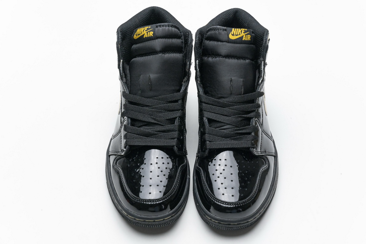 Air Jordan 1 High Og Black Gold Patent Leather New Release Date 555088 032 5 - kickbulk.cc