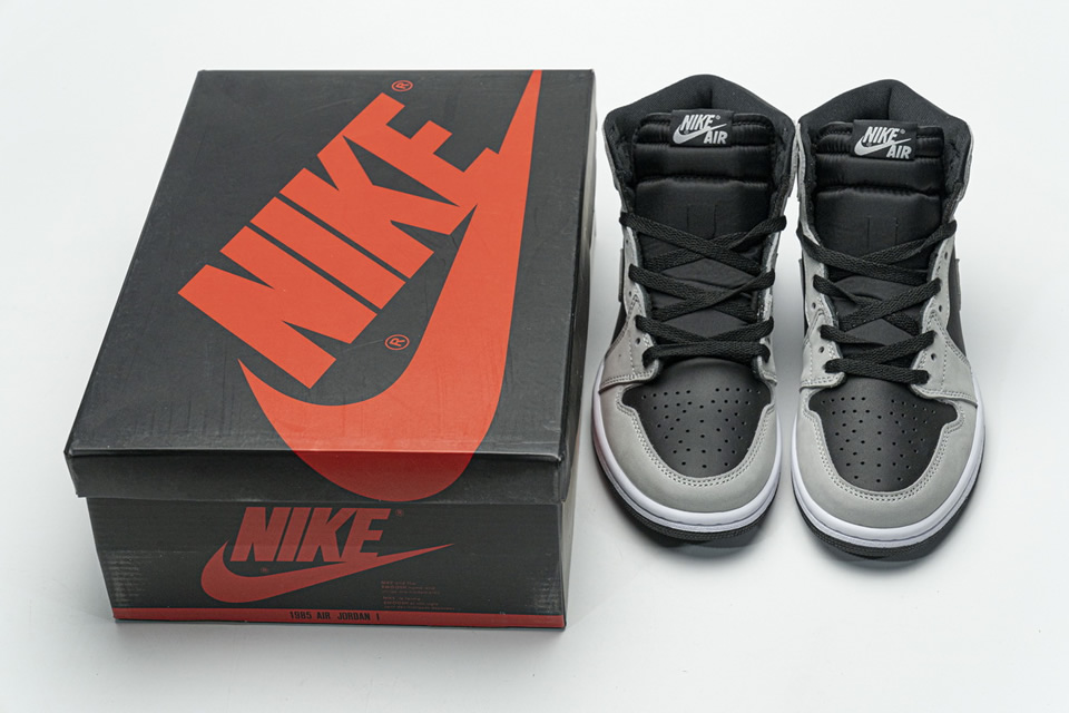 Nike Air Jordan 1 Shadow 2 Black Light Smoke Grey 555088 035 4 - kickbulk.cc