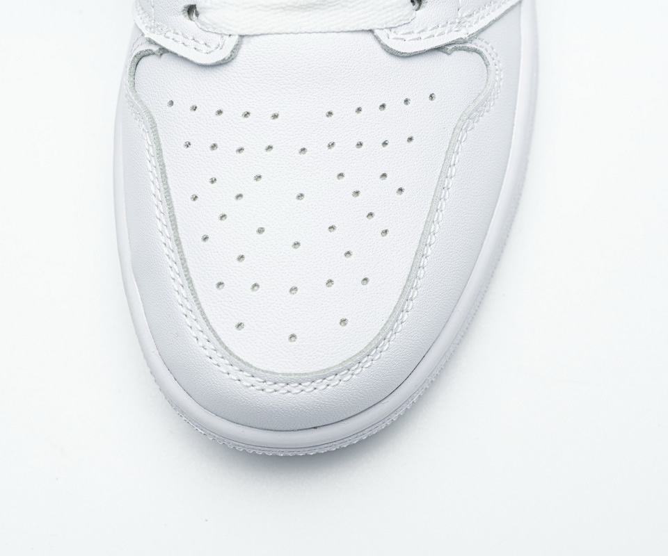 Nike Air Jordan 1 High All White 555088 111 12 - kickbulk.cc