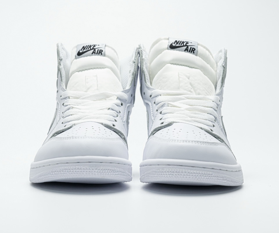 Nike Air Jordan 1 High All White 555088 111 5 - kickbulk.cc
