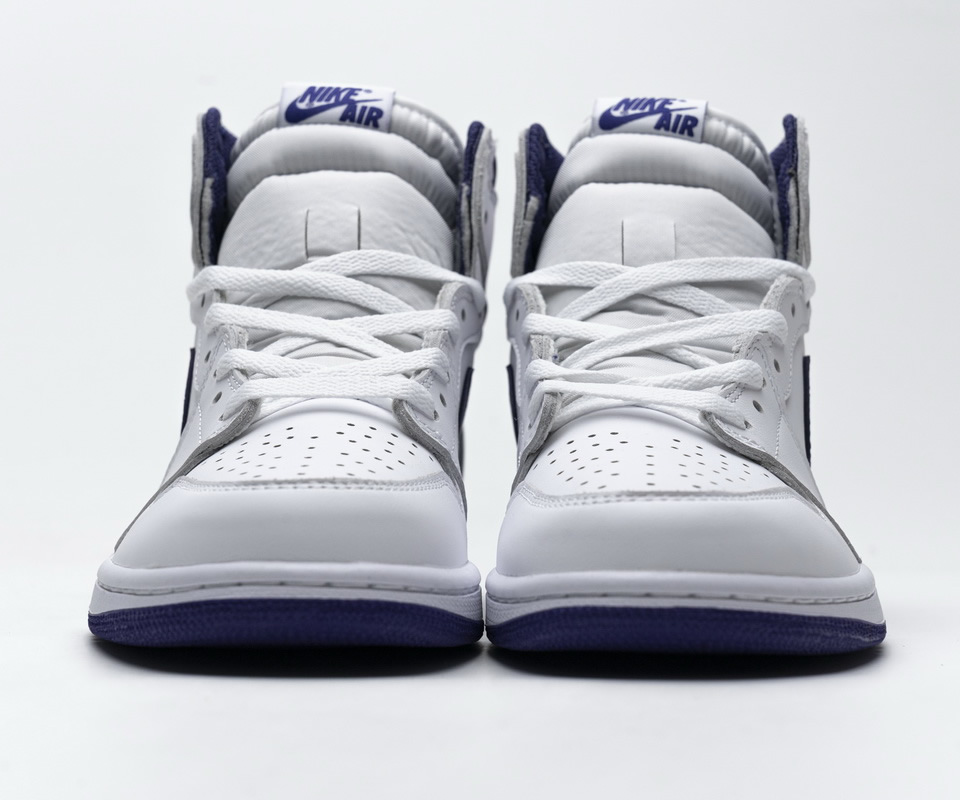 Nike Air Jordan 1 Retro High Og White Purple 555088 115 7 - kickbulk.cc