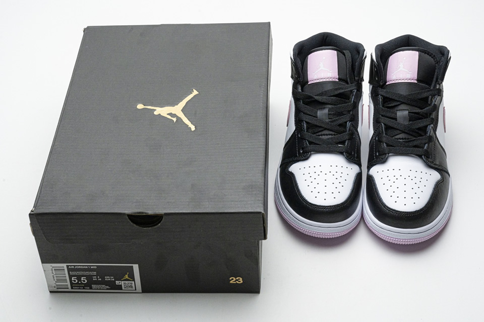 Nike Air Jordan 1 Mid Gs Arctic Pink 555112 103 8 - kickbulk.cc