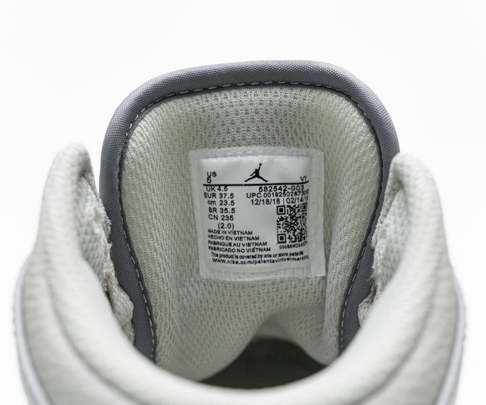 Nike Air Jordan 1 Mid Light Bone Grey 582542 003 17 - kickbulk.cc