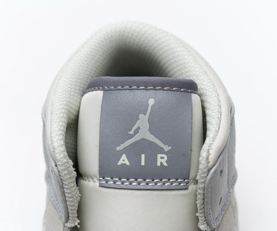 Nike Air Jordan 1 Mid Light Bone Grey Fog 852542 003 10 - kickbulk.cc