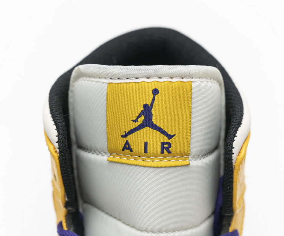 Nike Air Jordan 1 Mid Lakers 852542 700 12 - kickbulk.cc