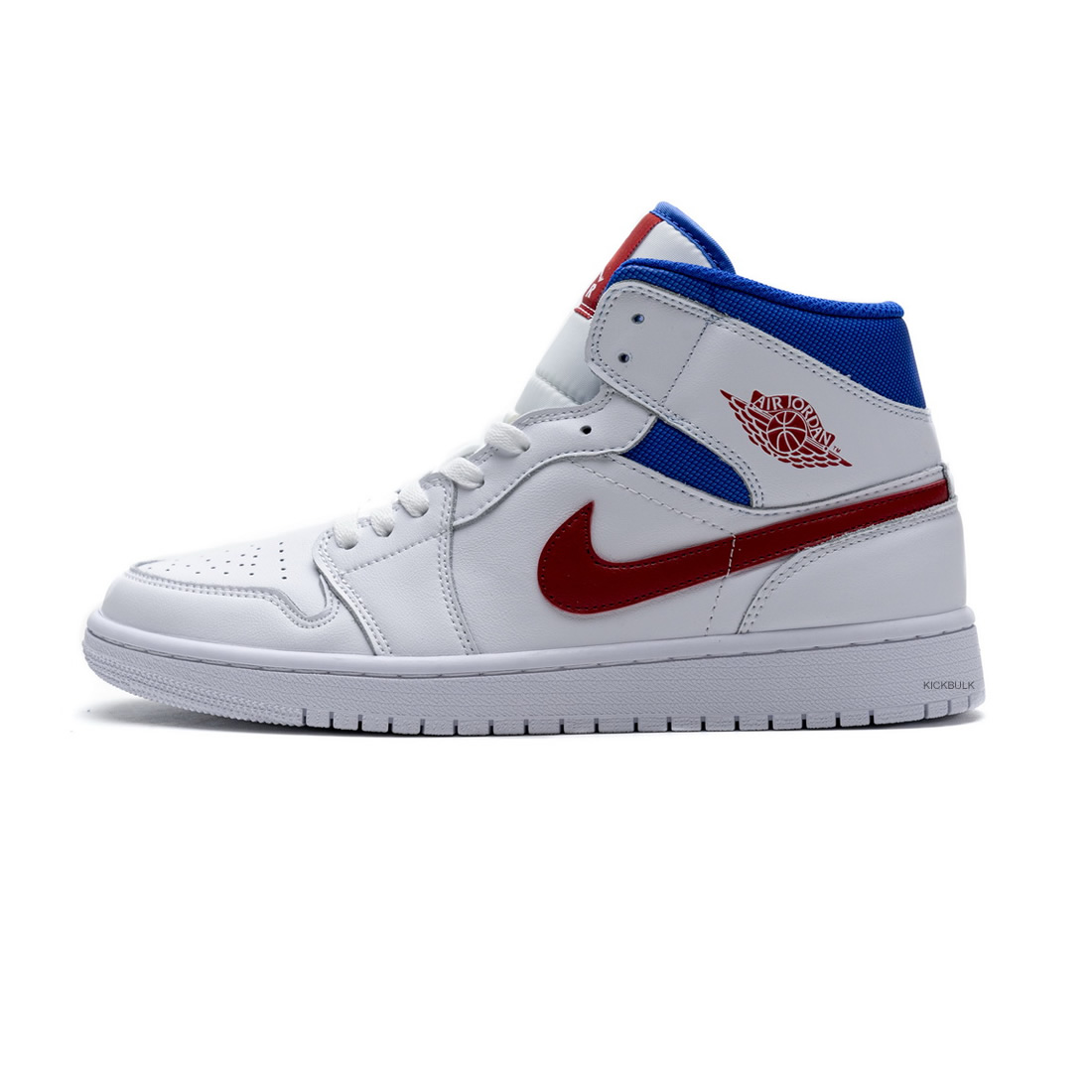 Nike Air Jordan 1 Mid Se White Blue Red Bq6472 164 1 - kickbulk.cc