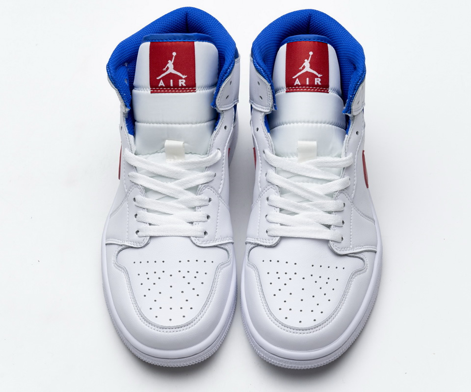 Nike Air Jordan 1 Mid Se White Blue Red Bq6472 164 2 - kickbulk.cc