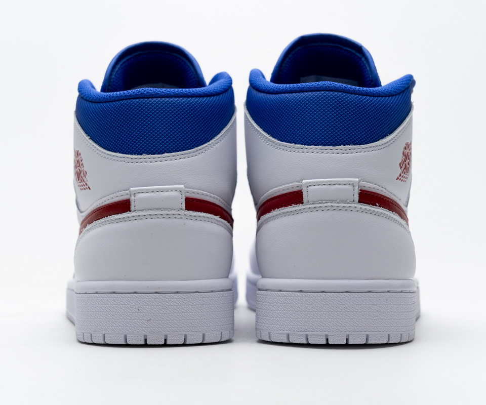 Nike Air Jordan 1 Mid Se White Blue Red Bq6472 164 7 - kickbulk.cc