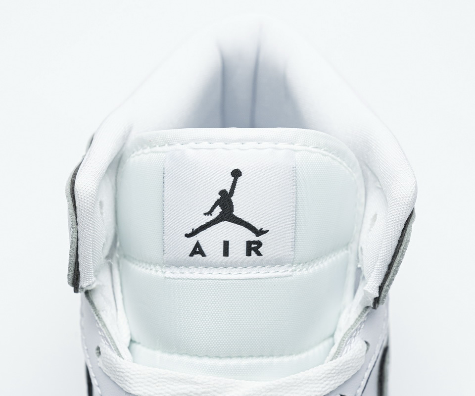 Nike Air Jordan 1 Mid Iridescent Reflective White Ck6587 100 10 - kickbulk.cc