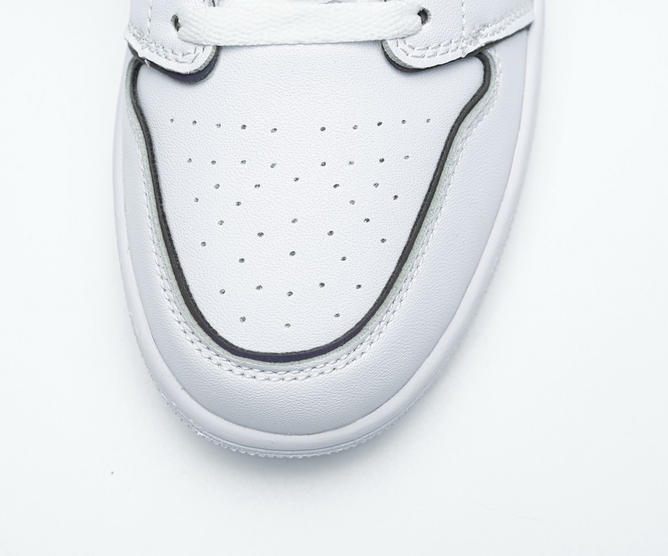 Nike Air Jordan 1 Mid Iridescent Reflective White Ck6587 100 12 - kickbulk.cc