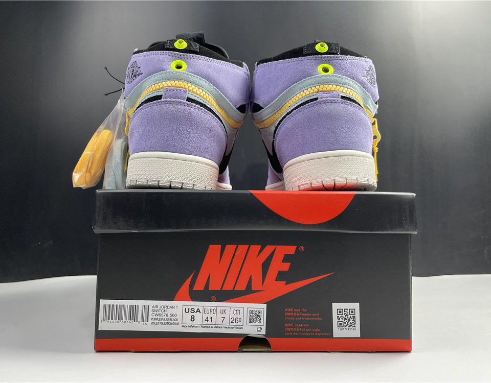 Nike Air Jordan 1 High Switch Purple Pulse Cw6576 500 23 - kickbulk.cc