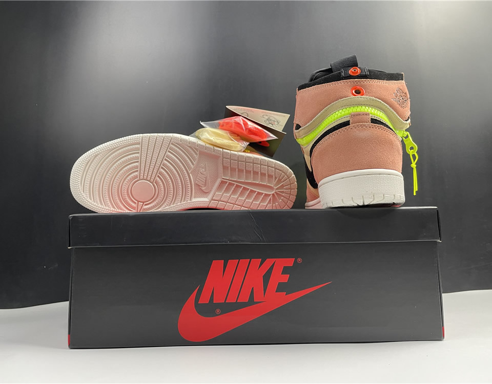Nike Air Jordan 1 High Switch Pink Volt Cw6576 800 22 - kickbulk.cc