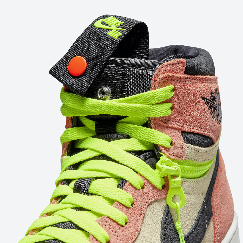 Nike Air Jordan 1 High Switch Pink Volt Cw6576 800 7 - kickbulk.cc