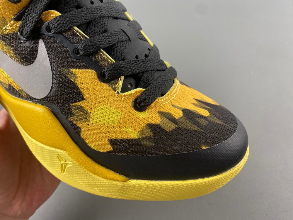 Nike Kobe 8 Xdr Black Yellow 555286 077 13 - kickbulk.cc