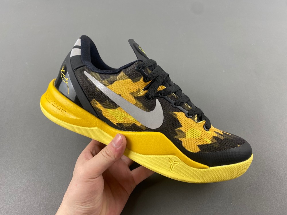 Nike Kobe 8 Xdr Black Yellow 555286 077 5 - kickbulk.cc