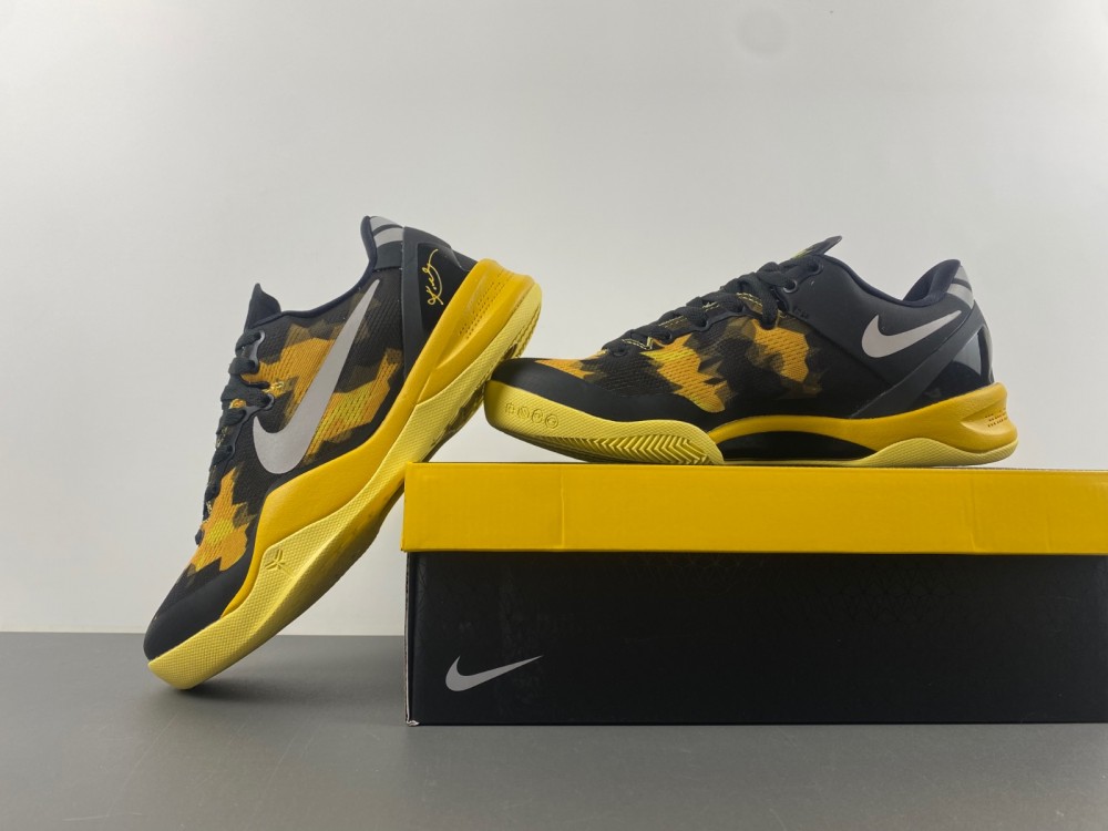 Nike Kobe 8 Xdr Black Yellow 555286 077 7 - kickbulk.cc